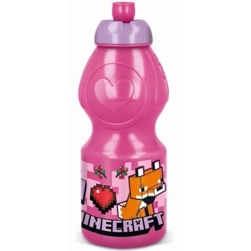 Minecraft Girls Line kulacs, sportpalack 400 ml