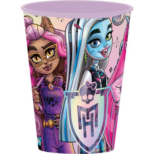 Monster High pohár, műanyag 260 ml