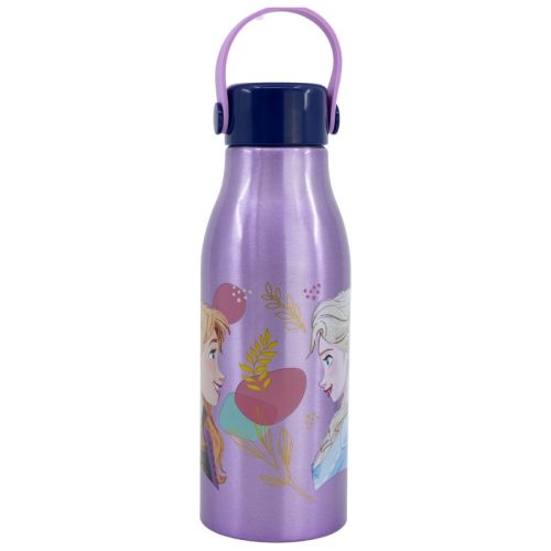 Disney Jégvarázs Journey Flexi alumínium kulacs csavaros kupakkal, akasztóval 760 ml