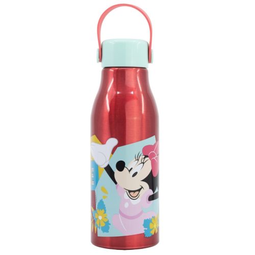 Disney Minnie Being More Flexi alumínium kulacs csavaros kupakkal, akasztóval 760 ml