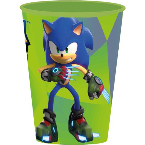 Sonic, a sündisznó Prime pohár, műanyag 260 ml