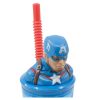 Bosszúállók Invincible Force 3D Figurine szívószálas pohár 360 ml