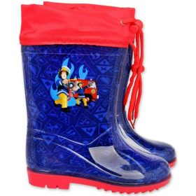   Fireman Sam, Sam a tűzoltó gyerek gumicsizma 32 méret piros