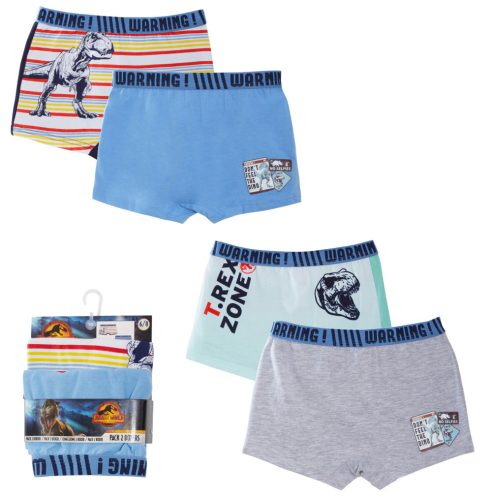 Jurassic World gyerek boxeralsó 2 darab/csomag 2 - 8 év / 92 - 128 cm