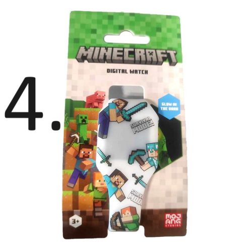 Karóra, Szilikon - Foszforeszkáló - Minecraft
