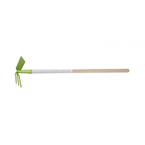 Gyermek fém kerti szerszám villáskapa, 70 cm-es fa nyéllel
