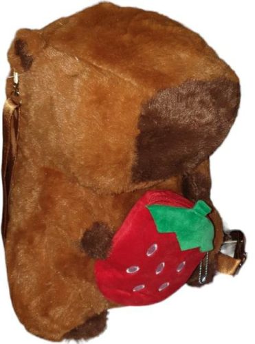 Capybara hátizsák eper pénztárcával