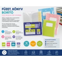 Füzet, könyv borító