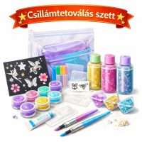 Csillámtetoválás szett