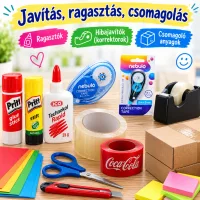 Javítás, ragasztás, csomagolás