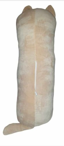 Hosszú cica ölelő plüss, párna 46 cm