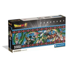   Dragon Ball Cosmic Clash 1000 db-os panorama Compact puzzle Clementoni