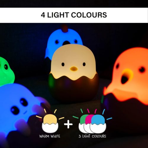 Eggy & Friends Mystery Lights - Gyűjthető LED Meglepetés Figura (Blind Box)