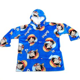 One Piece felnőtt belebújós plüss pléd poncsó