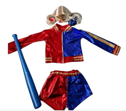 Harley Quinn lány jelmez, 8-12 év közötti