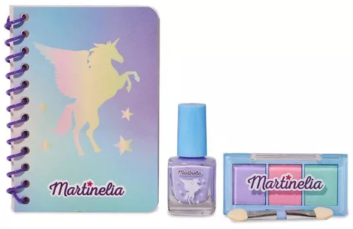 Martinelia smink szett, make-up szett (körömlakk, szemhéjfesték, notesz), Pegaso