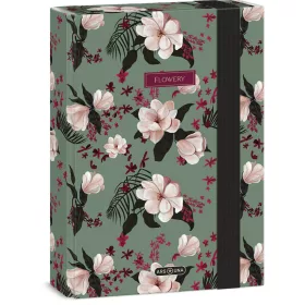 Ars Una füzetbox A/5, Flowery Green