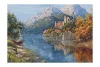 Gyémántfestés szett, Neuschwanstein kastély, 100x68cm