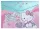 Irattartó tasak A/4, patentos, műanyag, CoolPack, Hello Kitty Pink