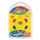 Marokzsírkréta készlet, 6 db-os, csillag alakú, Colorino Baby Line 2+
