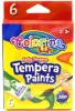 Tempera készlet, 6x12ml, tubusos, Colorino
