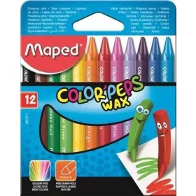 Maped Color Peps Wax zsírkréta készlet 12 db-os