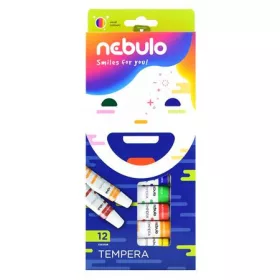 Tempera készlet, 12x12ml, Nebulo