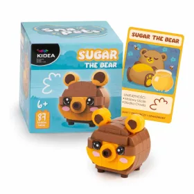 Snapets építőkocka készlet, Sugar, a maci