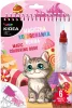 Festés vízzel, cicák, Kidea mágikus színező, Kidea