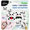 Pandás radír és hegyező, Kidea