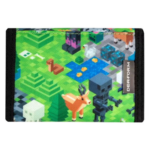 Minecraft mintás pénztárca, 12x8cm, DF40, Game