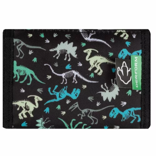 Dinoszaurusz pénztárca, 12x8cm, DN20, T-Rex Attack