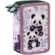 Pandás tolltartó, 3 emeletes, töltött, PA11, két panda