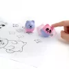 Nyomda szett, 2 db-os, állatos (panda és quokka), lila-rózsaszín, Kidea