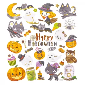 Matrica, halloween, 15x17cm