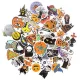 Halloween matrica, vinyl, 6-8cm, 50 db/csomag