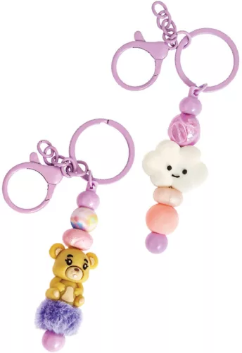 Csináld magad kulcstartó, 9 db-os készlet, Lavender Bear
