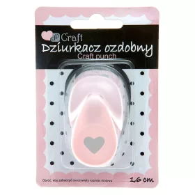 Formalyukasztó, 16mm, DP Craft, szív