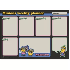 Minions, Minyonok jegyzettömb, heti tervező tömb, A/4