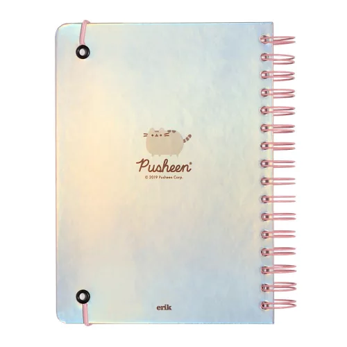 Pusheen cicás bullet journal, napló, A/5, 90 lapos, Foodie Collection