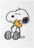 Snoopy bullet journal napló plüss borítóval, A/5, Snoopy Lazy Days