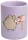 Pusheen cicás kerámia ceruzatartó, 11cm, Moments, lila