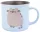 Pusheen cicás bögre, kerámia, 380ml, Purrfect Love Collection
