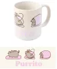 Pusheen cicás bögre, kerámia, 350ml, Purrito