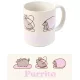 Pusheen cicás bögre, kerámia, 350ml, Purrito