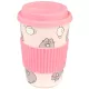 Pusheen cicás kerámia pohár tetővel, 400ml, Moments