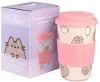 Pusheen cicás kerámia pohár tetővel, 400ml, Moments