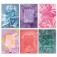 Herlitz tűzött füzet A/4, 32 lap kockás, Blossom, többféle
