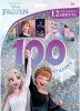 100 matrica kifestő lapokkal, 12 színezhető lap + matricák, Jégvarázs