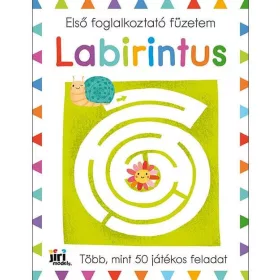 Első foglalkoztató füzetem A/4, 50+ feladat, Labirintus